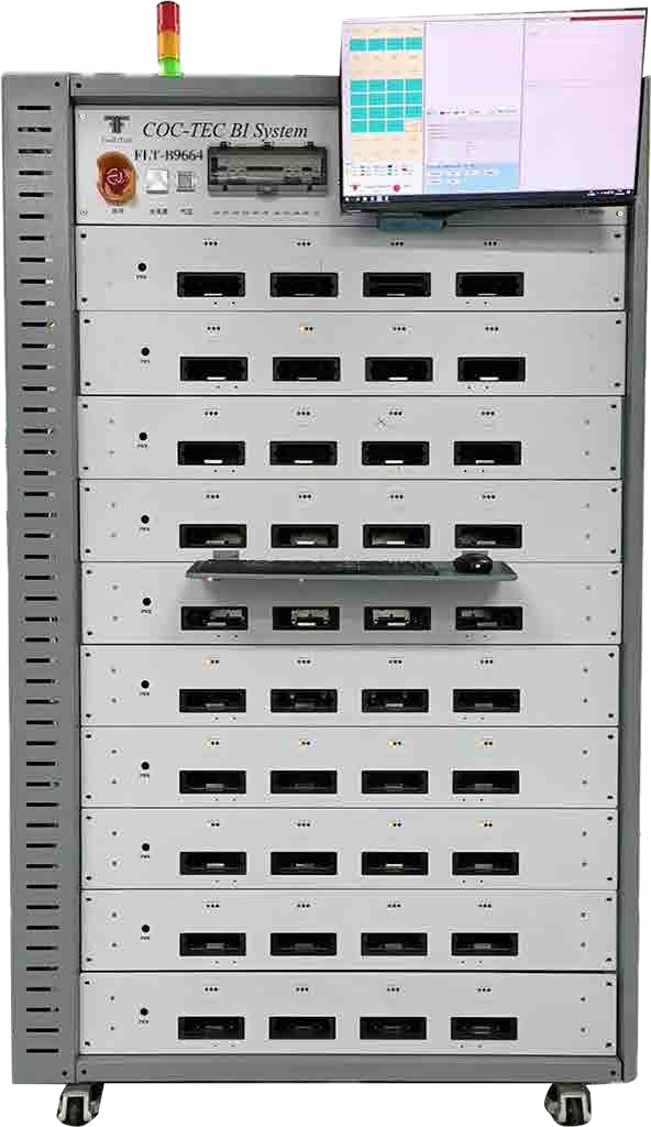 Optical chip reliability testing system